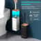 Durable Silicone Toilet Brush Set With Long Handle Wall Mounted Quick Dry Leak Proof For Bathroom 6