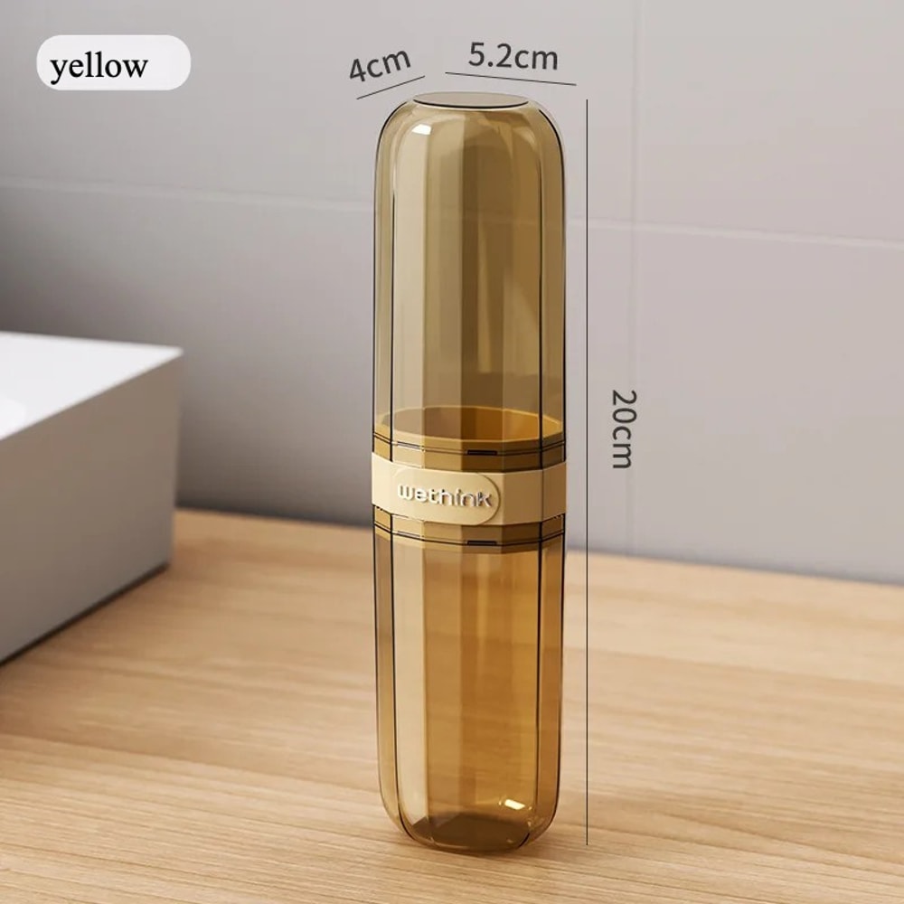 Transparent Toothbrush Travel Case Portable Toothbrush Holder For Outdoor Business Trips 3