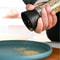 Stainless Steel Pepper Grinder And Glass Seasoning Bottle Premium Spice Crusher For Home Kitchen 2
