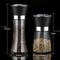 Stainless Steel Pepper Grinder And Glass Seasoning Bottle Premium Spice Crusher For Home Kitchen 5