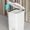 Modern Slim Foot Pedal Trash Can With Lid For Bathroom Kitchen And Office 2
