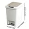 Modern Slim Foot Pedal Trash Can With Lid For Bathroom Kitchen And Office 4