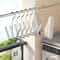 Stainless Steel Hanging Shoe Rack Organizer SpaceSaving Bathroom And Entryway Storage Solution 1