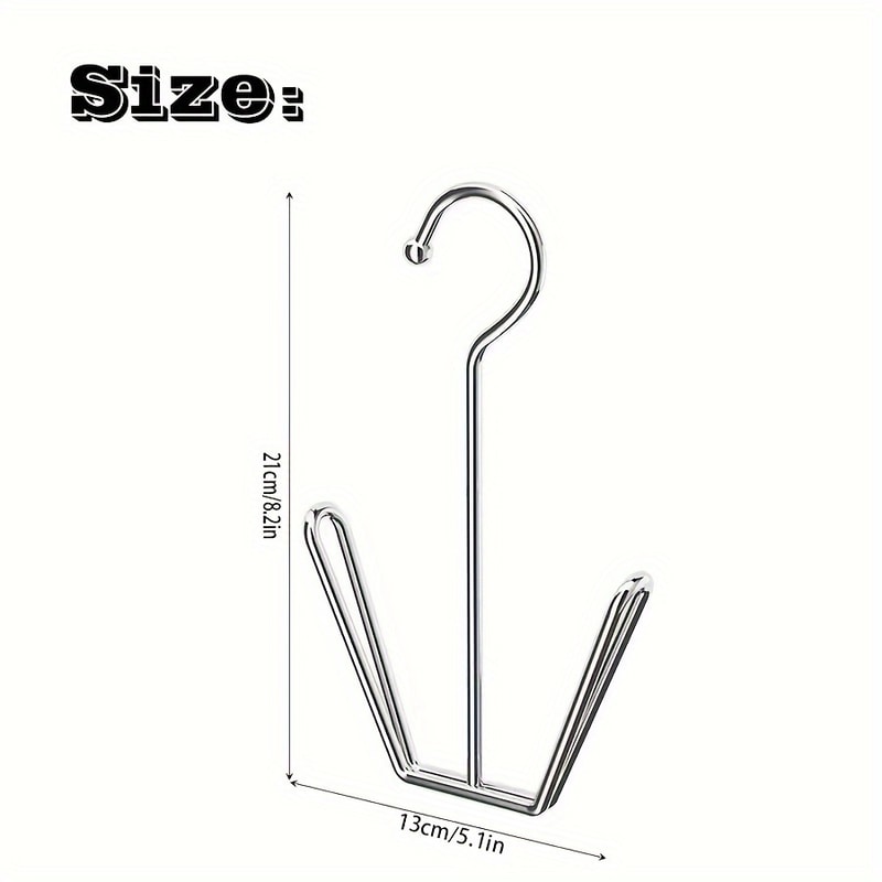 Stainless Steel Hanging Shoe Rack Organizer SpaceSaving Bathroom And Entryway Storage Solution 5
