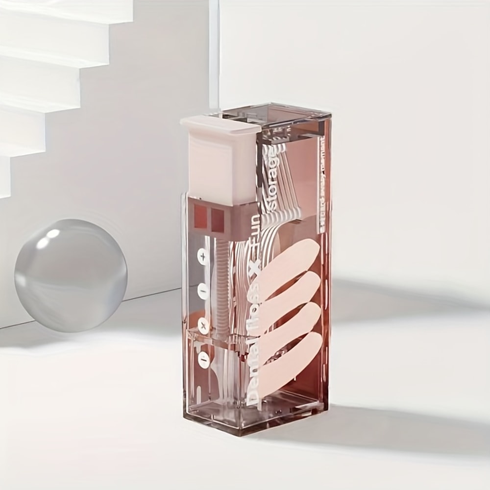 Portable Floss Dispenser With Automatic Ejectable Organiser Disposable Flossing Sticks For Easy Or 7