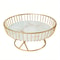 Luxury Fruit Plate Creative Living Room Fruit Basket Afternoon Tea Candy Dessert Stand Snack Tray 2