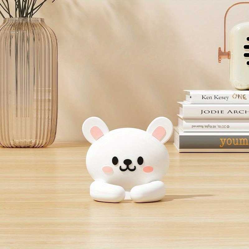 Cute Desktop Cable Organizer With Hooks And Clips For Mouse And Earphone Wires NailFree Cord Holde 4