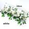 Luxury White Rose Artificial Flower Wedding Table Centerpiece For Party Event Decor 4