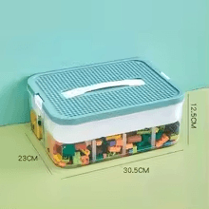 Plastic Storage Box For Lego Puzzle Parts Kidroom Toy Organizer 5