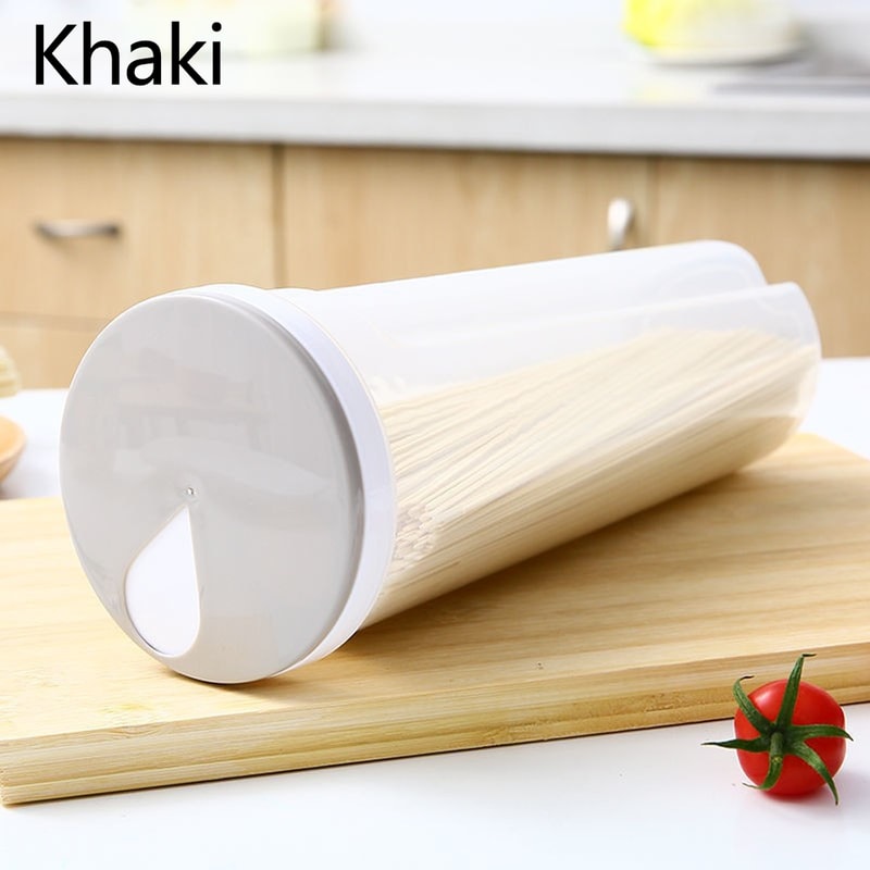 Pasta Portion Control Container Airtight Food Grade Storage Canister For Noodles Kitchen Pantry Or 6