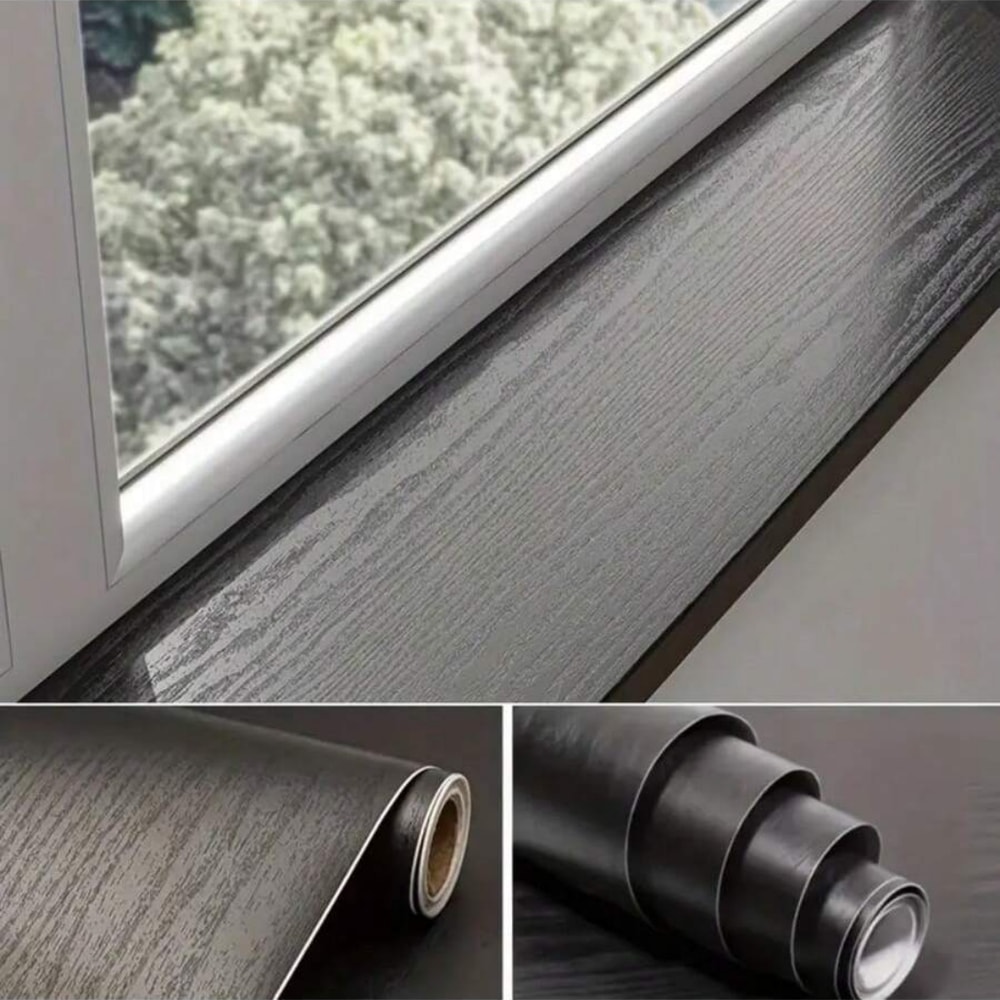 Imitation Wood Grain Door Frame Sticker Decorative Wall Floor Trim For Bedroom Living Room And Ho 4