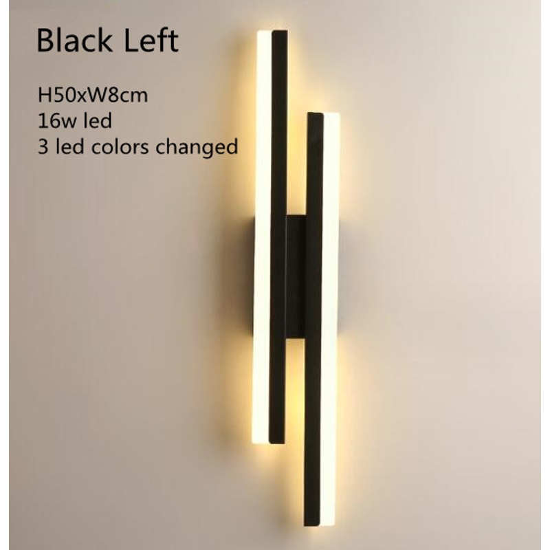 Modern LED Copper Line Pipe Wall Lamp Elegant Wall Sconce For Living Room Bedroom And Corridor 7