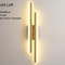 Modern LED Copper Line Pipe Wall Lamp Elegant Wall Sconce For Living Room Bedroom And Corridor 9