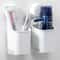 Suction Cup Toothbrush Holder Removable Razor Organizer For Shower And Bathroom 0