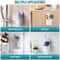 Suction Cup Toothbrush Holder Removable Razor Organizer For Shower And Bathroom 7