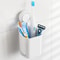 Suction Cup Toothbrush Holder Removable Razor Organizer For Shower And Bathroom 1