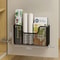 PunchFree WallMounted Kitchen Cabinet Storage Box Iron Rack For Bathroom Refrigerator And Plastic 2