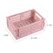 Foldable Plastic Storage Crate Stackable Organizer For Makeup Jewelry And Toys 9