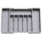 Expandable Silverware Drawer Organizer Adjustable Utensil Tray For Forks Knives Spoons 7