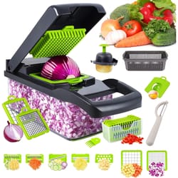 multifunctional kitchen food chopper – professional vegetable slicer & blade chopper
