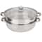 Stainless Steel Double Boiler Steamer Pot Set For Soup And Steaming 5