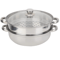 Stainless Steel Double Boiler Steamer Pot Set For Soup And Steaming 6
