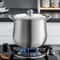 Large Stainless Steel Stock Pot - Durable, Easy to Clean, Essential for Soups and Stews
