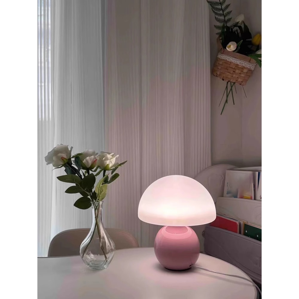 USB Socket Decorative Table Lamp Ideal Night Light For Desk Or Room Decor 1