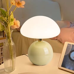 usb socket decorative table lamp - ideal night light for desk or room decor