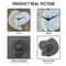 Modern Silent Quartz Wall Clock Simple Design For Living Room Bedroom No Battery Required 4