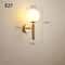 Modern Wall Lamp Simple Elegant Lighting For Living Room Bedroom Iron Wall Mounted Fixture 5