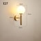 Modern Wall Lamp Simple Elegant Lighting For Living Room Bedroom Iron Wall Mounted Fixture 5