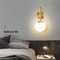 Modern Wall Lamp Simple Elegant Lighting For Living Room Bedroom Iron Wall Mounted Fixture 3