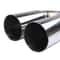 Universal Stainless Steel Exhaust Tip Dual Cylinder For Trucks Pickups 4