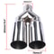 Universal Stainless Steel Exhaust Tip Dual Cylinder For Trucks Pickups 5
