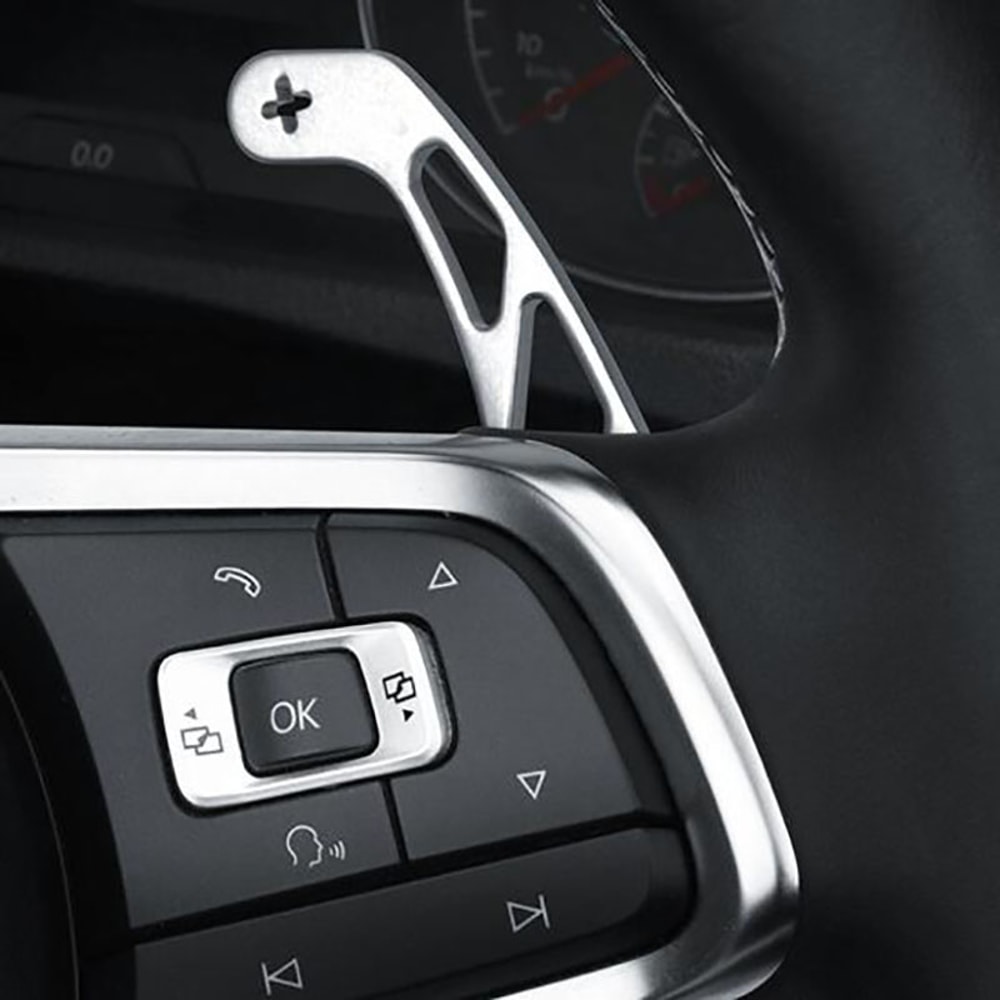 Car Steering Wheel Paddle Shift Extender Sticker For VW Golf GTI GTD Scirocco Polo Jetta More Pre 2