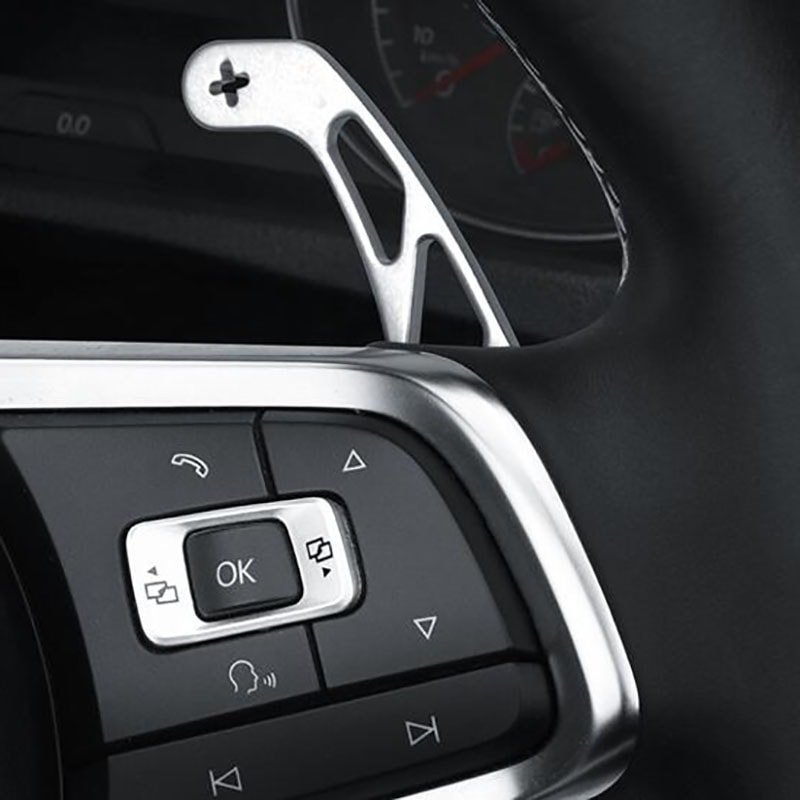 Car Steering Wheel Paddle Shift Extender Sticker For VW Golf GTI GTD Scirocco Polo Jetta More Pre 2