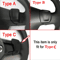 Car Steering Wheel Paddle Shift Extender Sticker For VW Golf GTI GTD Scirocco Polo Jetta More Pre 3
