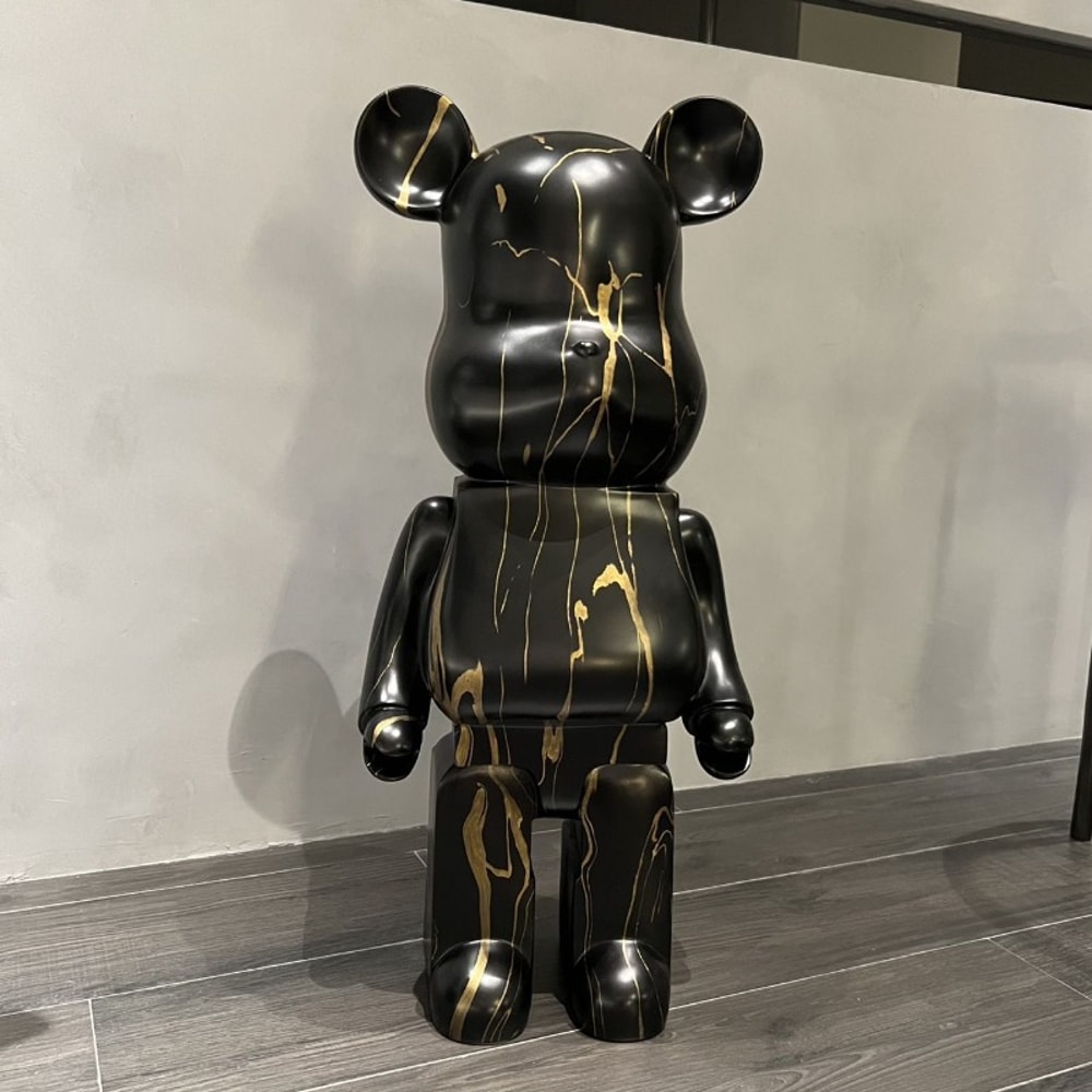 Aesthetic Nordic Bear Statue Sculpture Luxury Resin Figurine For Living Room Desk And Home Decor 1