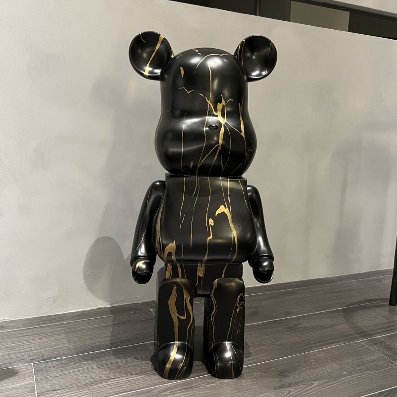 Aesthetic Nordic Bear Statue Sculpture Luxury Resin Figurine For Living Room Desk And Home Decor 1