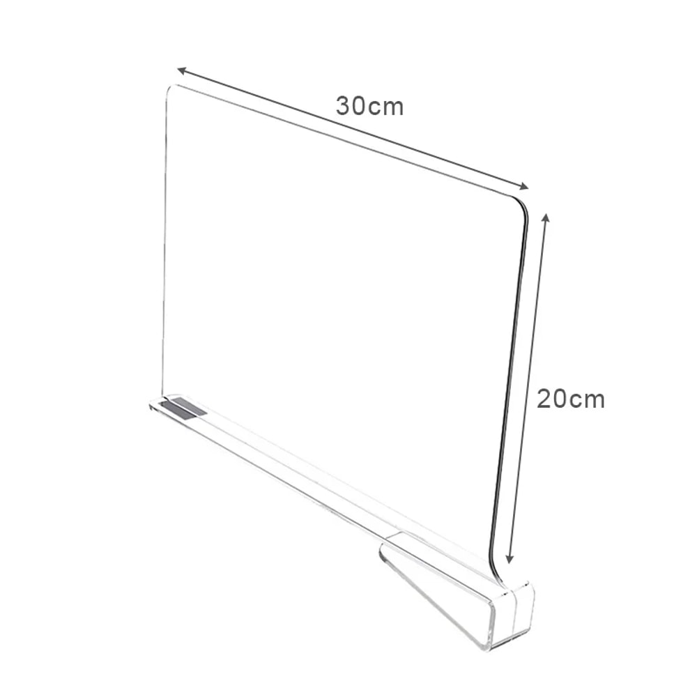 Transparent Closet Shelf Divider For Wardrobe Organizer Adjustable Dividers For Clothes Towels Bo 4