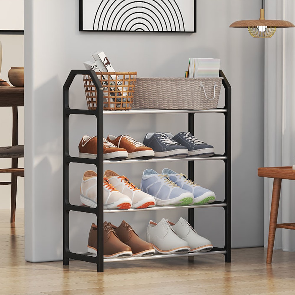 Multifunctional Home Shoe Rack Compact Stylish Layer Storage Organizer 0