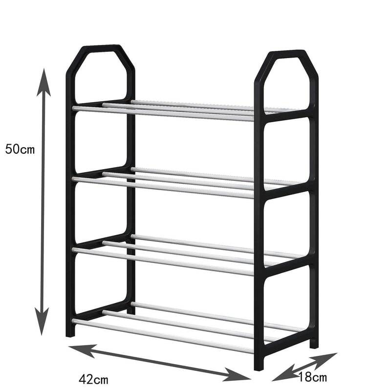 Multifunctional Home Shoe Rack Compact Stylish Layer Storage Organizer 5