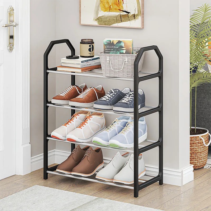 Multifunctional Home Shoe Rack Compact Stylish Layer Storage Organizer 4