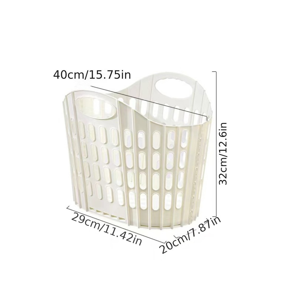 Modern Foldable Laundry Hamper HighCapacity Portable Dirty Clothes Organizer Durable Laundry Bask 7