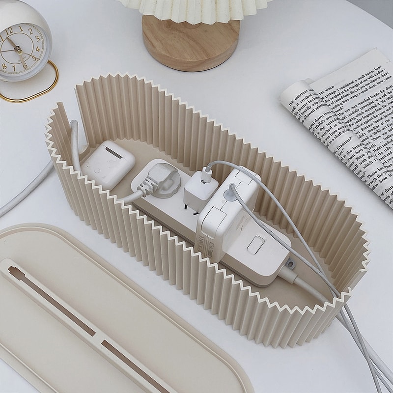 MultiFunctional Cable Management Box Organize And Protect Your Household Cables With This Stylish 3