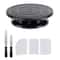 Rotating Cake Turntable Decorating Kit With Icing Smoother Spatula 1