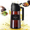 Light Blocking Brown Olive Oil Dispenser Bottle Oil Sprayer Seasoning Tool For Kitchen Use 0