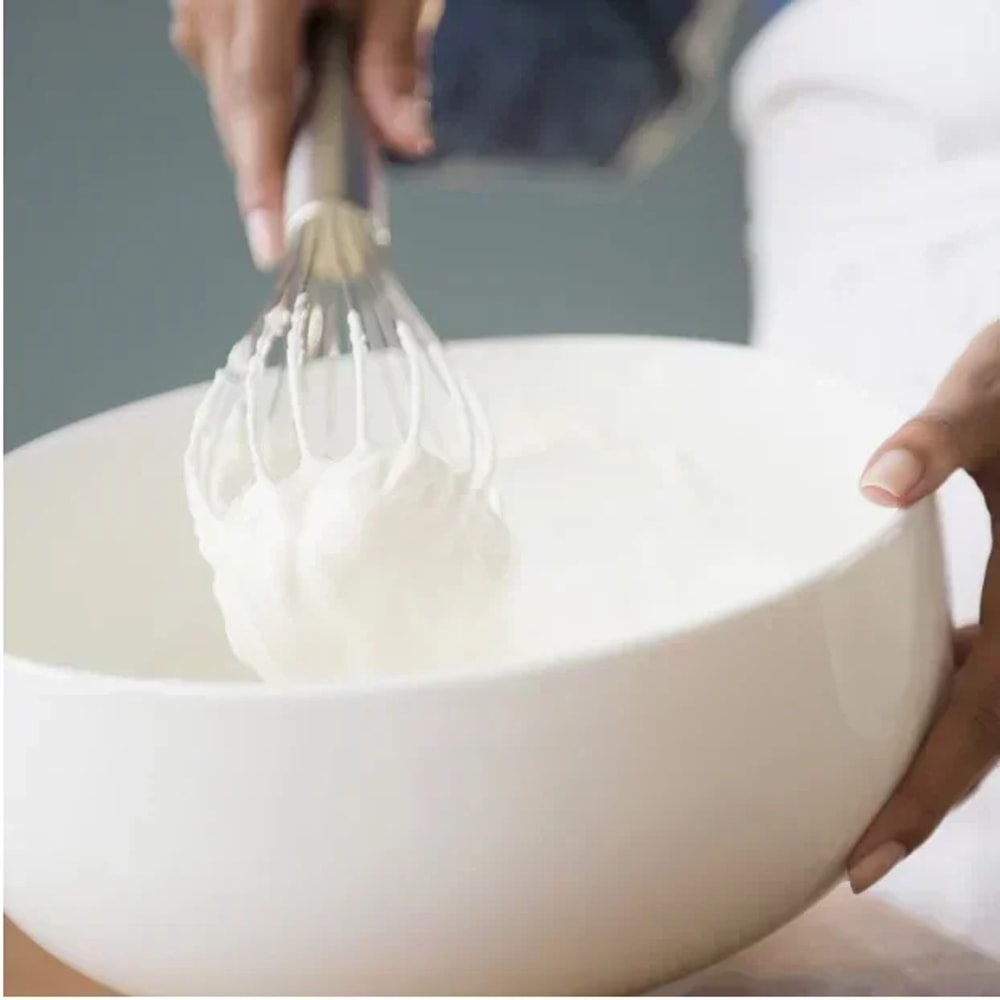 Manual Stainless Steel Egg Beater Premium Whisk For Mixing Beating Eggs Milk And More Perfect For 3