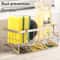 Stainless Steel Kitchen Sink Cleaning Tools Storage Rack Multifunctional Drain Rack For Sponges Cl 1
